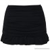 Mycoco Womens High Waist Swim Skirt Bikini Bottom Ruffle Swimsuit Bottom Tankini Black B07M7JZJTT